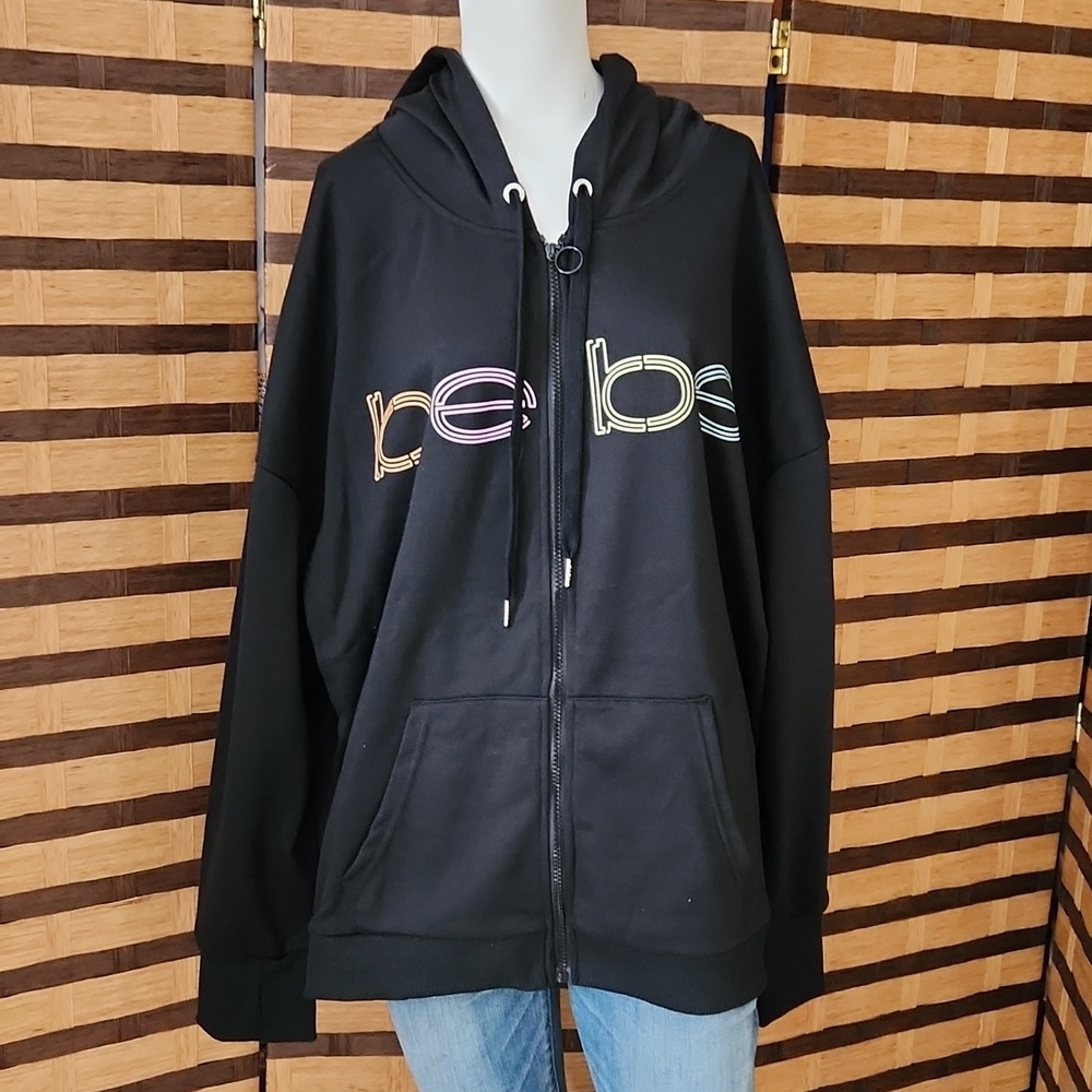 NWT!! Bebe zip up hoodie